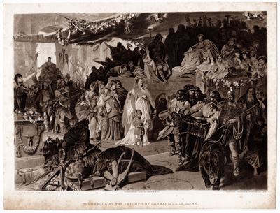 Thusnelda at the Triumph of Germanicus in Rome